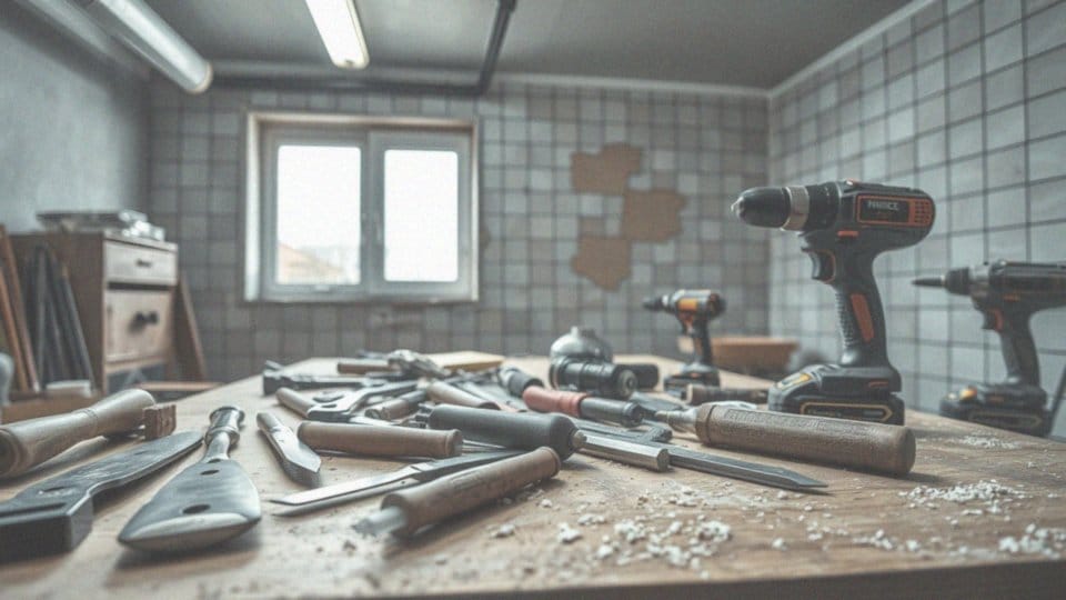 Jakie narzędzia są potrzebne do skuwania płytek?