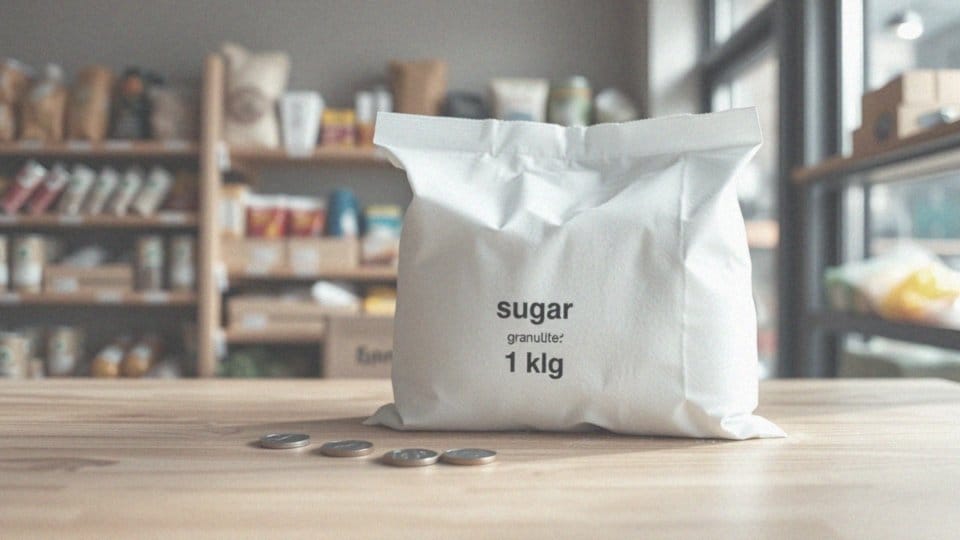Ile kosztuje cukier biały 1 kg?