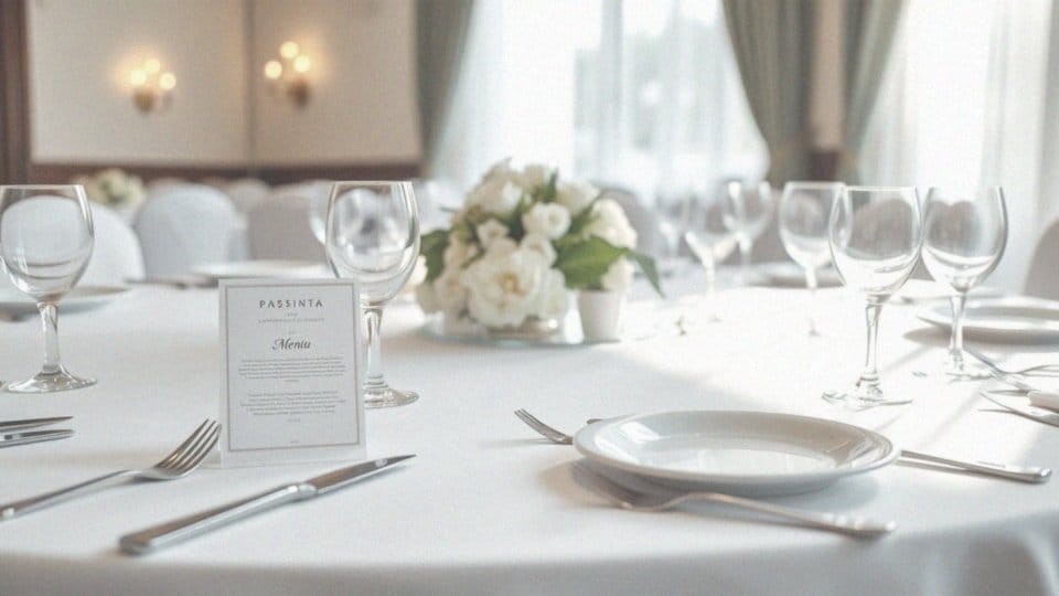 Co powinno zawierać eleganckie menu na komunię?
