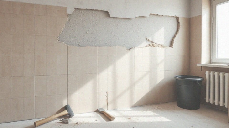 Jak długo trwa proces zdejmowania płytek ze ściany?