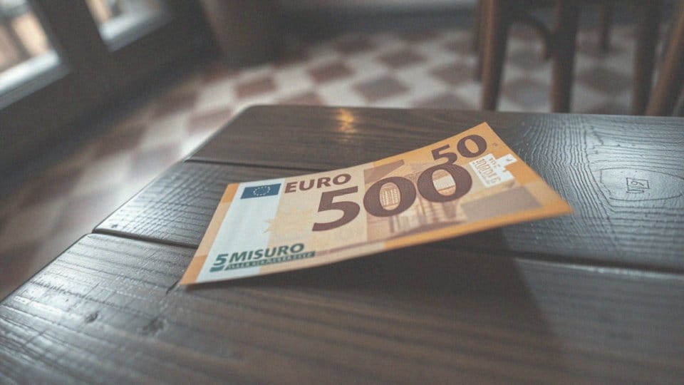 Jakie kolory dominują w banknocie 50 euro?