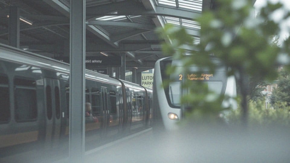 Jakie są opcje transferu z lotniska Luton do stacji kolejowej?