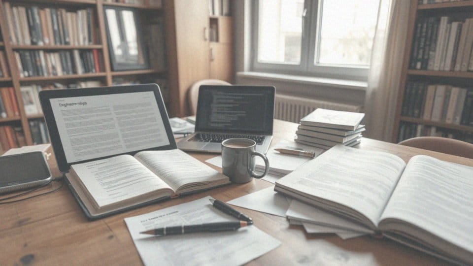 Jak dokumentować materiały źródłowe w pracy inżynierskiej?