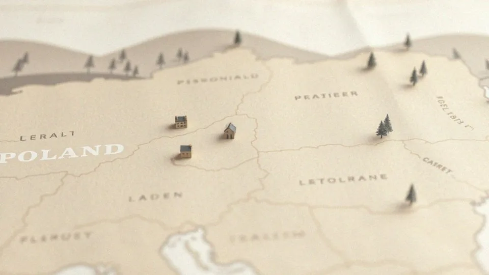 Co przedstawia mapa zakładów karnych w Polsce?