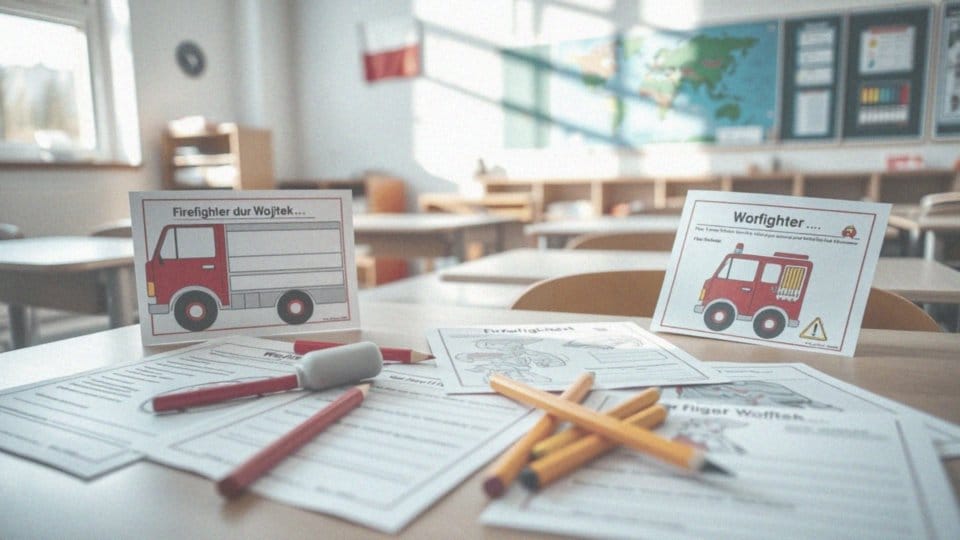 Jakie ćwiczenia zawierają karty pracy o Wojtku?