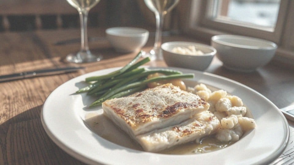 Co można podać z dorszem czarnym jako dodatek?