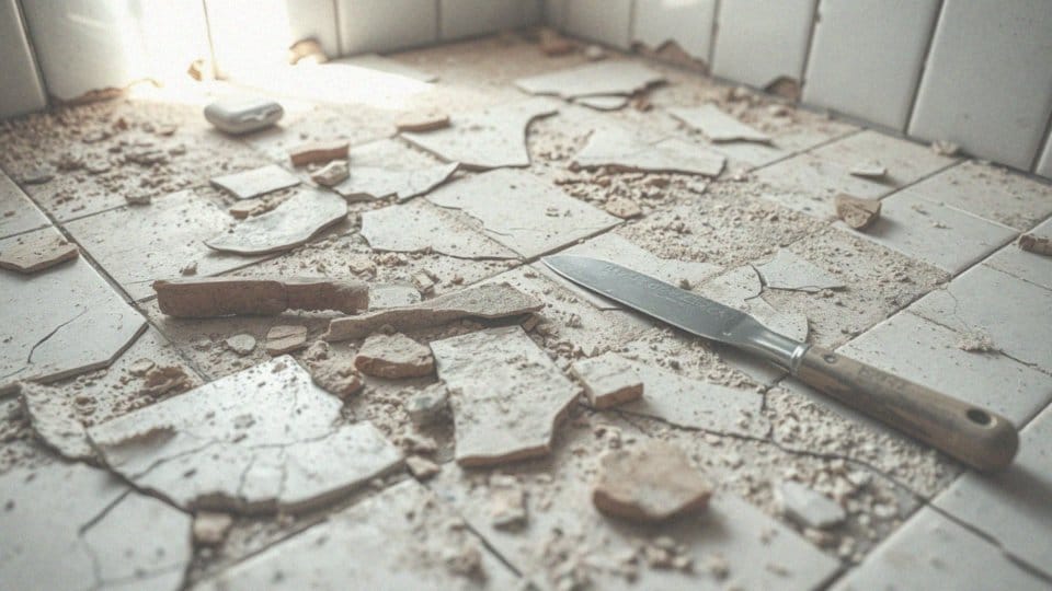 Jakie są skutki używania niewłaściwych narzędzi do skuwania płytek?