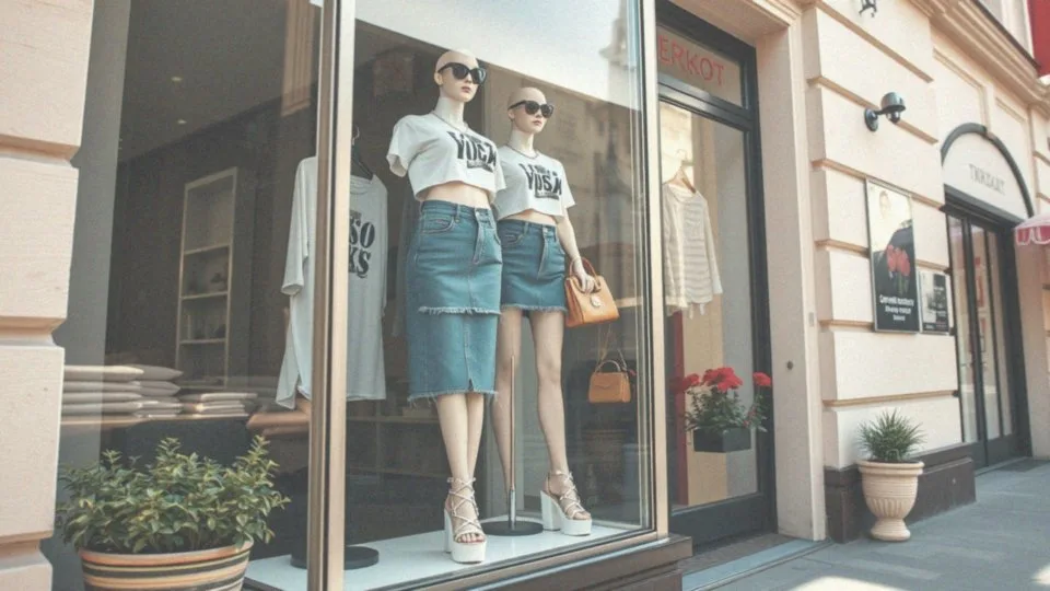 Jakie stylizacje nawiązują do estetyki low waist?