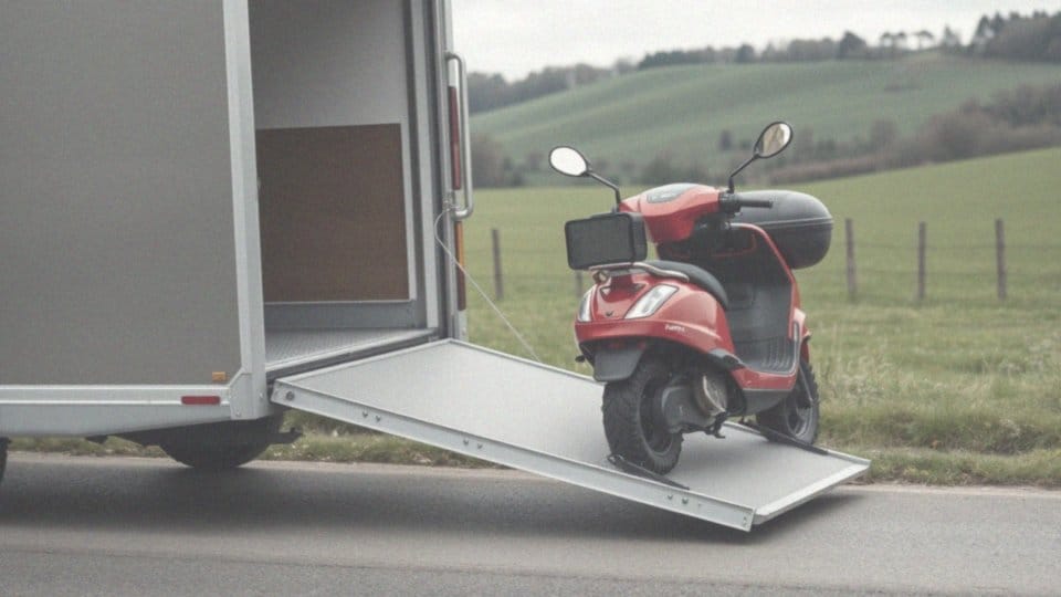 Jakie są możliwości transportu motorowerów 50 cm³?