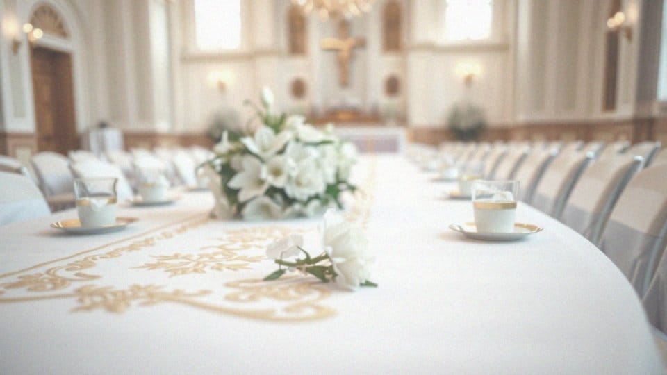 Eleganckie dekoracje komunijne – jak stworzyć niezapomnianą aranżację?