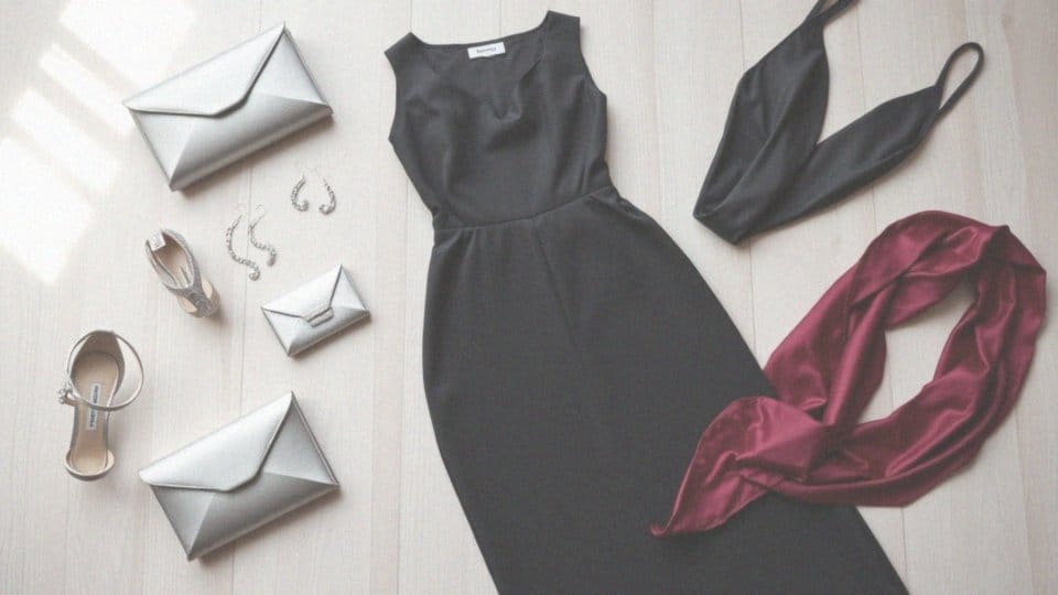 Jakie dodatki do czarnego kombinezonu na wesele? Trendy i porady