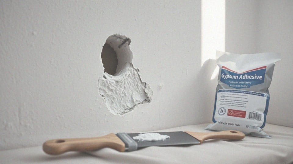 Klej gipsowy do dziur – właściwości i zastosowanie w remontach