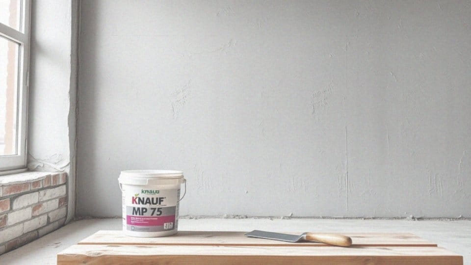 Knauf MP 75 karta techniczna – właściwości i zastosowanie tynku gipsowego
