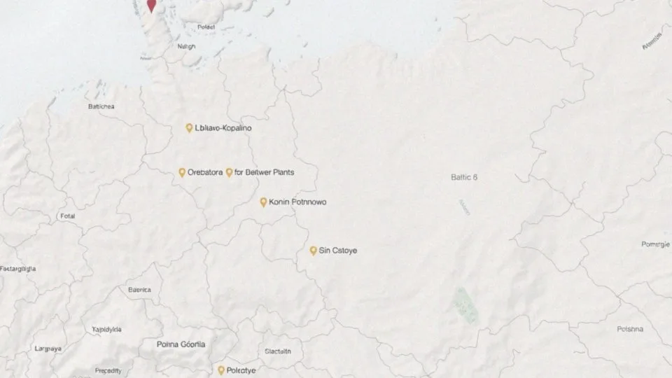 Lokalizacja elektrowni atomowej w Polsce – mapa i szczegóły