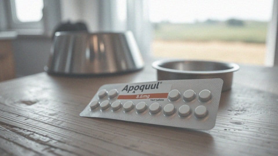 Tabletki na alergię dla psa Apoquel – skuteczna pomoc i dawkowanie
